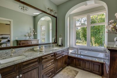 Elegant Master Bathroom with Double Vanity